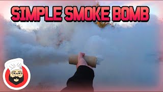 How to make smoke bombs (Robbies Kitchen)