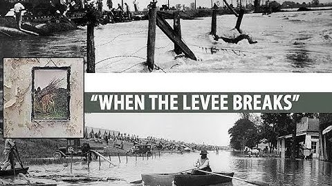 Led Zeppelin - When the levee breaks 1971 (Remastered)
