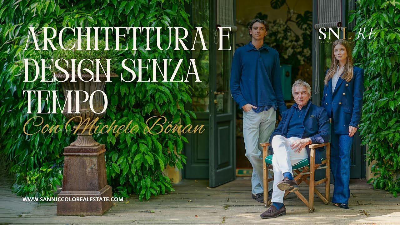 𝐋’𝐚𝐫𝐭𝐞 𝐝𝐞𝐥𝐥’𝐚𝐫𝐜𝐡𝐢𝐭𝐞𝐭𝐭𝐮𝐫𝐚 𝐞 𝐝𝐞𝐥 𝐝𝐞𝐬𝐢𝐠𝐧 𝐬𝐞𝐧𝐳𝐚 𝐭𝐞𝐦𝐩𝐨 - 𝐈𝐧𝐭𝐞𝐫𝐯𝐢𝐬𝐭𝐚 𝐞𝐬𝐜𝐥𝐮𝐬𝐢𝐯𝐚 𝐜𝐨𝐧 𝐌𝐢𝐜𝐡𝐞𝐥𝐞 𝐁𝐨̈𝐧𝐚𝐧