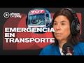 "No nos pagan en tiempo y forma el sueldo hace 15 meses": EMERGENCIA EN TRANSPORTE #DeAcáEnMás