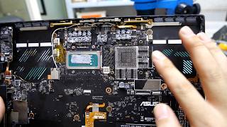 An Expensive Lesson! Netizen Tries Fixing ROG Flow X! Blasting the GPU with a Heat Gun—What a 
