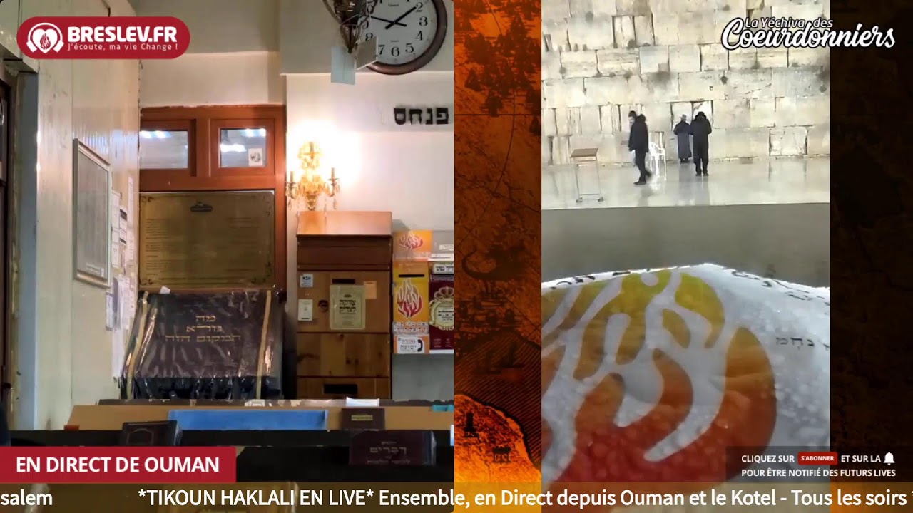 Tikoun Haclali ensemble live Ouman Kotel - 2 février 024