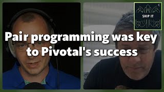 Key to Pivotal Software's success: Pair programming! (Rob Mee)