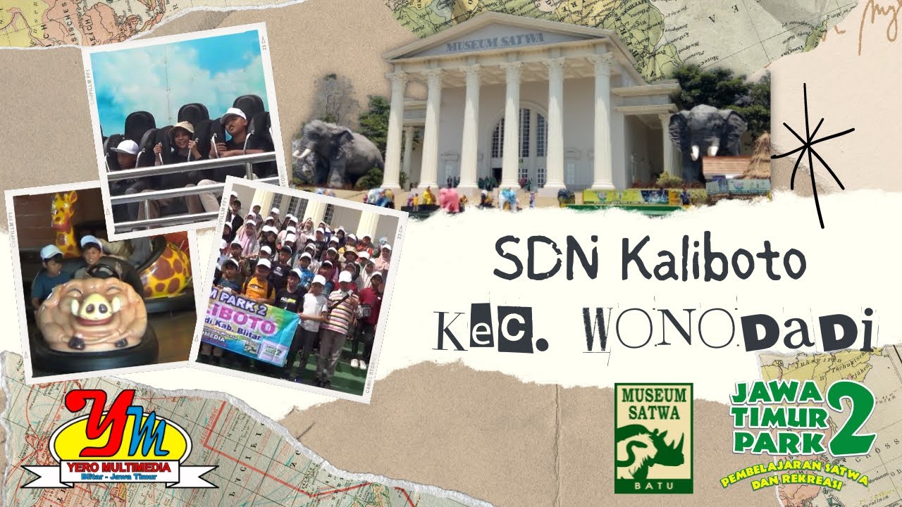 Wisata SDN Kaliboto Kec. Wonodadi Kab. Blitar Ke Jatim Park 2 Kota Batu Tahun 2024