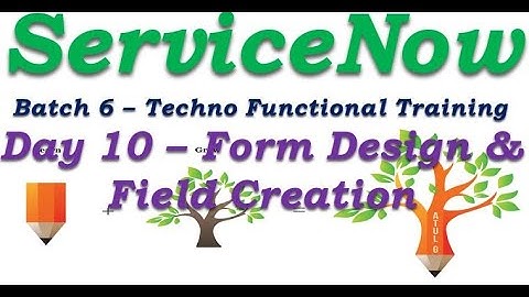 Batch 6 || Day 10 Form Design - Field Creation ||Techno Functional Training #Shorts #Short