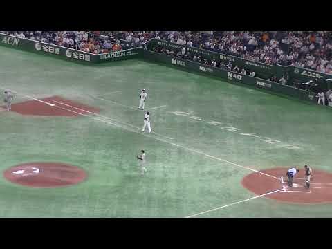 チャンスで松原聖弥 初球内野フライ　ウィーラーは粘り四球をとるお仕事をする 〜巨人 対 阪神2022/8/19