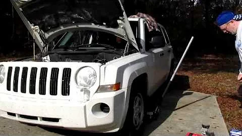 09 Jeep Patriot - Radiator Hose Replacement & Boo-Boo...