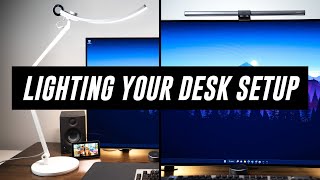 Light Your Desk Space - Monitor Light Bar or Desk Lamp? - BenQ e-reading and ScreenBar Review