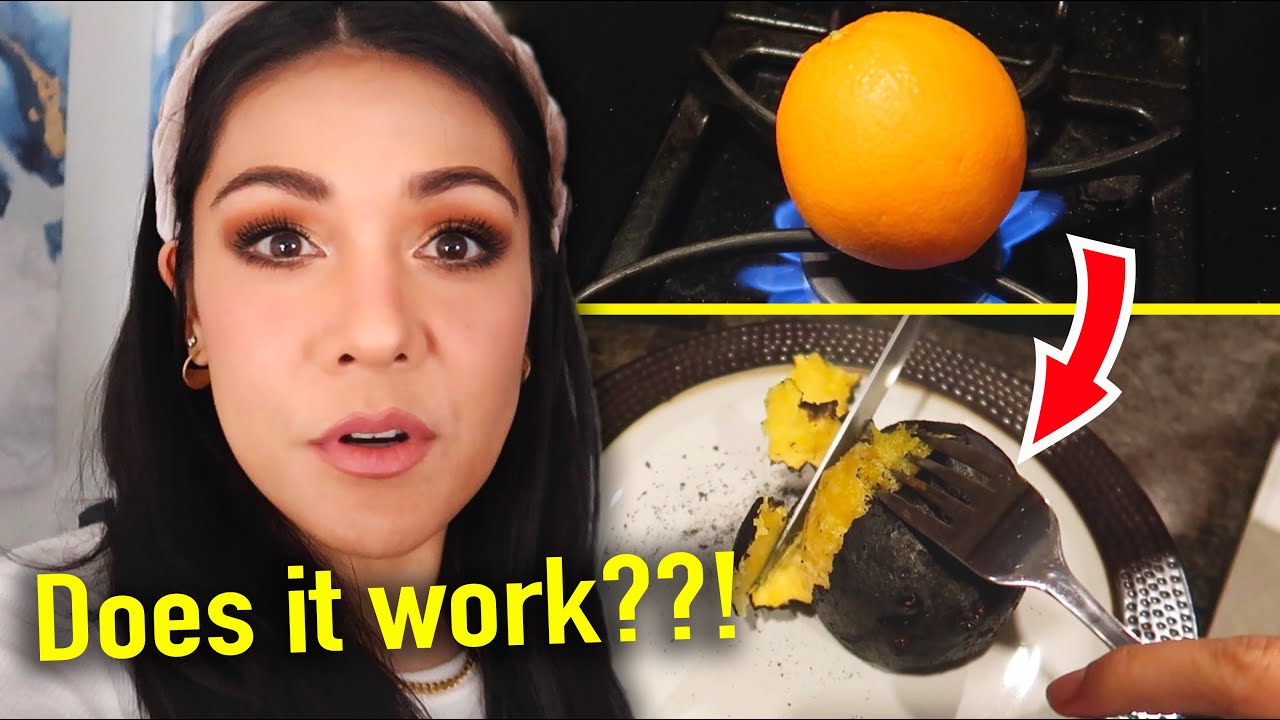 I tried that "BURNT ORANGE" TikTok trend to get my taste and smell back