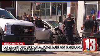 Arrest made in three-car crash on busy Albany street