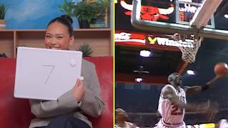 Olympic Gymnast Suni Lee Rates Impossible NBA Finishes | NBA 2K League