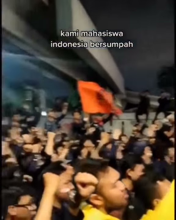 STORY WA kekinian-SUMPAH MAHASISWA UNTUK DPR✊