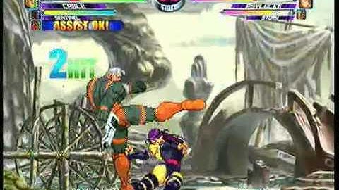 MvC2 Online (360): G2 WreQ LazZ (Strid/Cab/Sent) vs Brett (MSP) 2 .:7.8.10:.