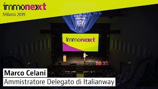 Immonext 2019 Marco Celani, Ad Di Italianway