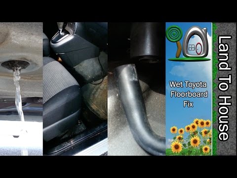 Wet Toyota Floorboard FIX -Matrix-Vibe-Corolla-Camry