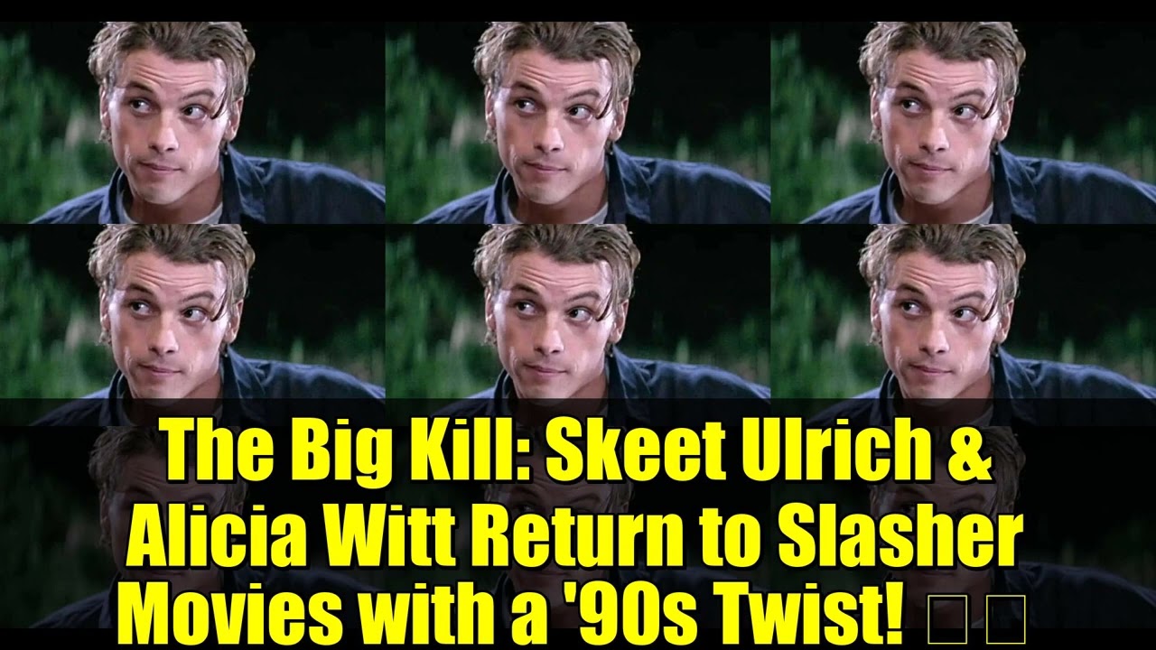 «Большое убийство»: Скит Ульрих и Алисия Уитт возвращаются в слэшеры с отсылкой к 90-м! 🎶🔪