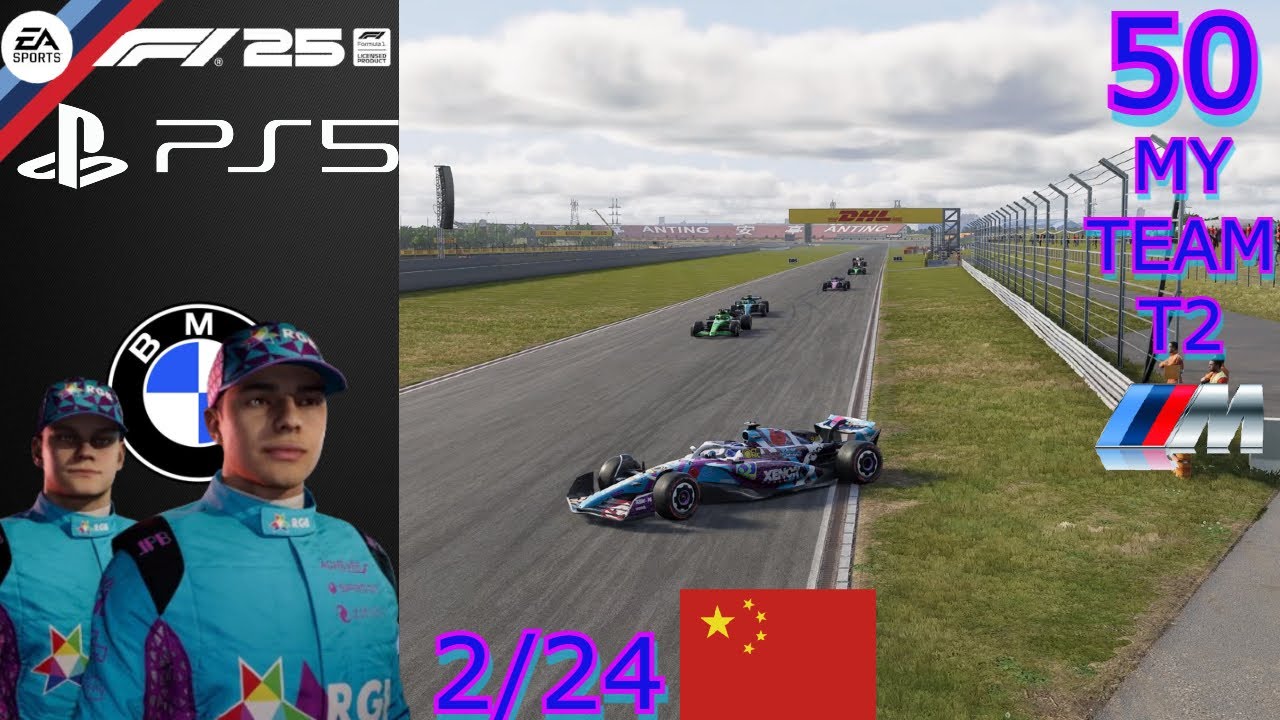 ”Coche súper INESTABLE 😱 Setup fallido, toca remontar””F1 25-MY TEAM/GP CHINA/T3#50