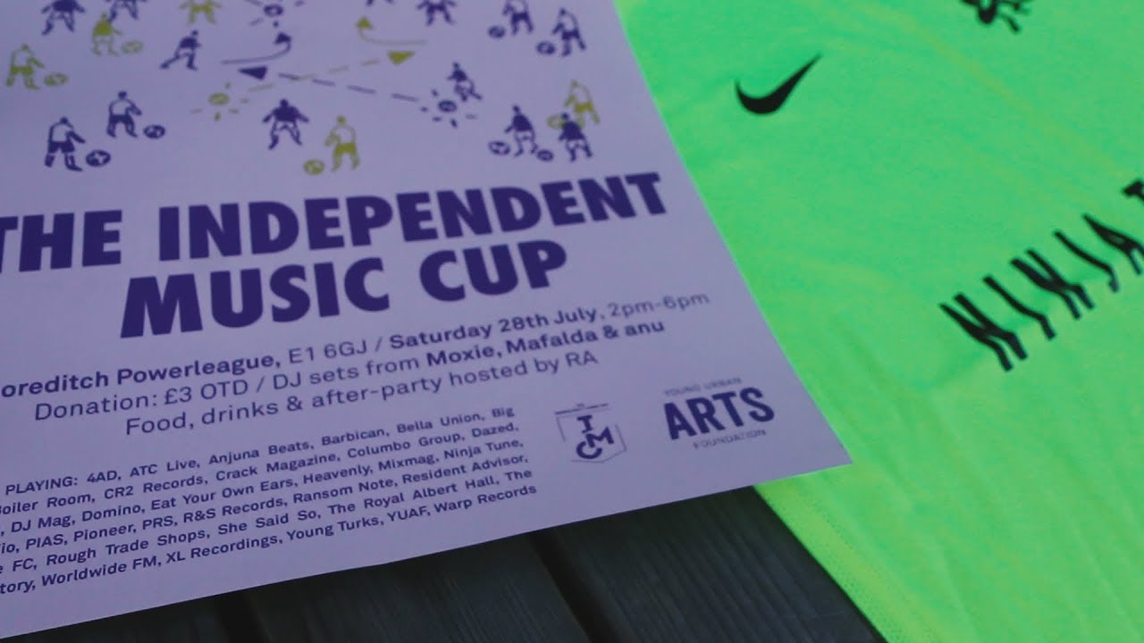 The Independent Music Cup 2018 in aid of The Young Urban Arts Foundation
