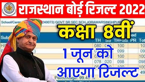 RBSE Class 8th Result 2022 | Rajasthan Board 8th Result Date 2022 | RBSE 8th Result Kab Aaega