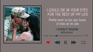 Purple Hearts  - Sofia Carson|| Come back home, I didnt know, I hate the way || Español & English