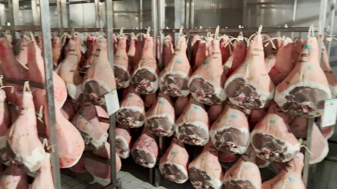 Prosciutto Veneto Dop, visita all'azienda Fontana di Montagnana