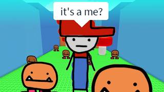 Roblox's Copyright Free Mario Adventure (Red Plumber Obby)