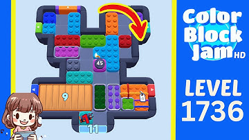 Color Block Jam Level 835 (1736) Solution Walkthrough
