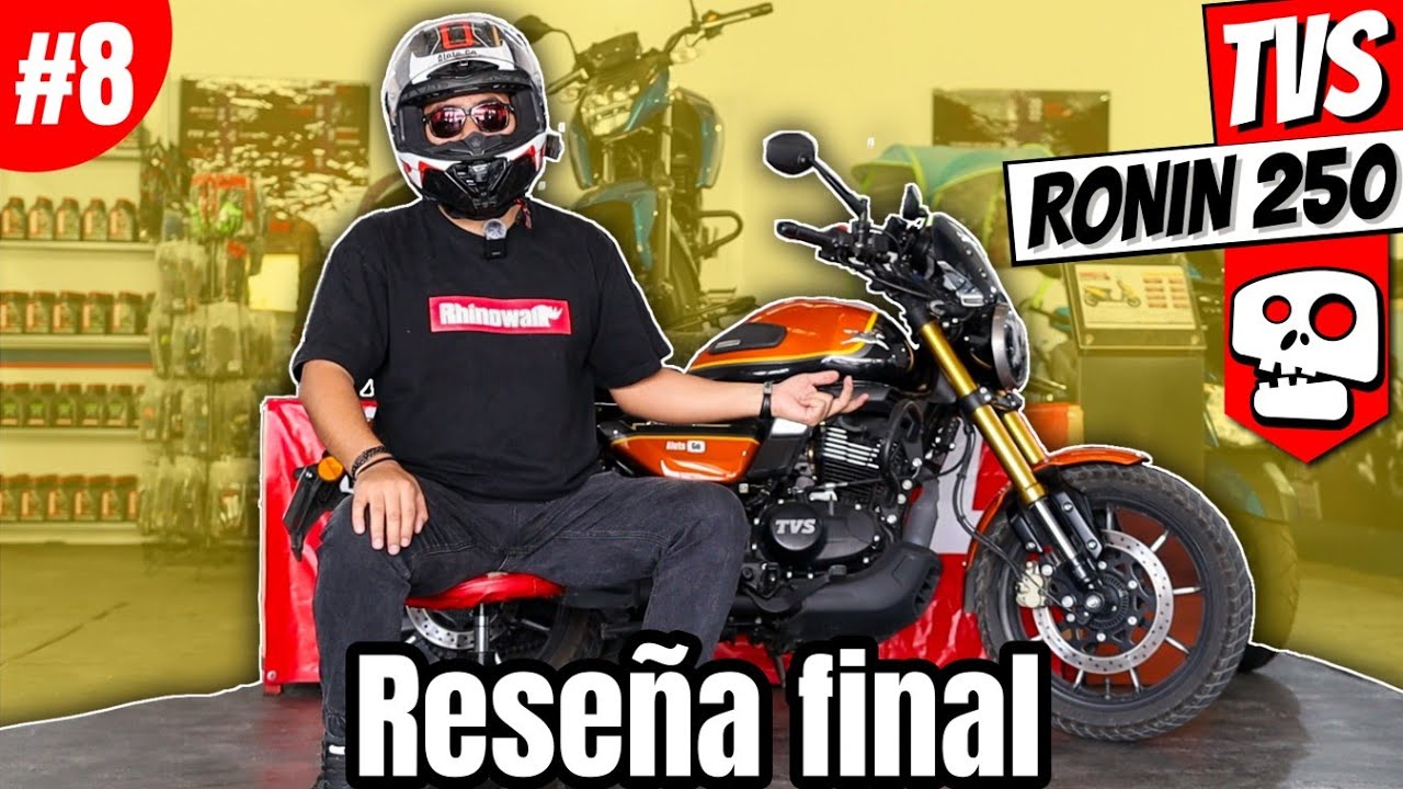 Hablando claro de la TVS Ronin ¡Reseña final! | Alets Go