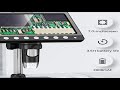 7Inch IPS Digital Coin Microscope 5MP 1200X Ultra-Precise Focusing Camera 1080P Video Microscope 8 L
