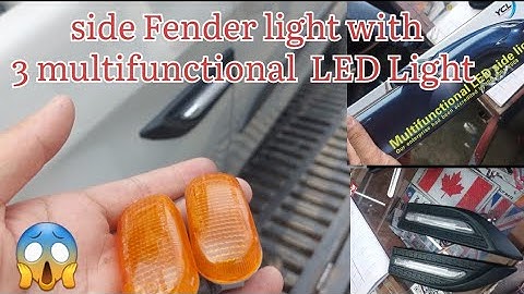 ALTO CAR MODIFICATION 《STOCK LED INDICATORS FOR ALL CARS》MULTICHANGING COLORS  《3 COLORS》