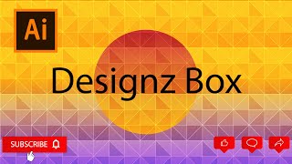 Easy Triangulated Gradient Backgrounds in Illustrator Tutorial | Designz Box