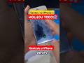 sentou no iPhone e destruiu o celular (molhou ele) #shorts #ytshorts #short #iphone11 #iphonexr #ios
