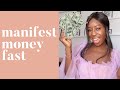 3 STEPS TO MANIFEST MONEY FAST! | MAKE MONEY COME TO YOU NOW!