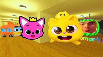 NEXTBOTS GATHERING with Sharkbus, Cocomartin, Ninimo & PinkFong CHASE in Endless SE l Garry