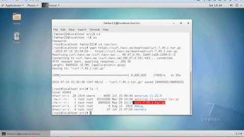 How to install and Configure Curl on CentOS7