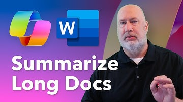Summarize Long Documents in Microsoft Word with Copilot