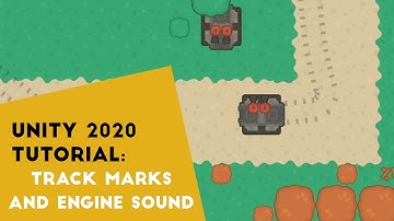 Adding Track marks in Unity 2D - Tank game tutorial P13