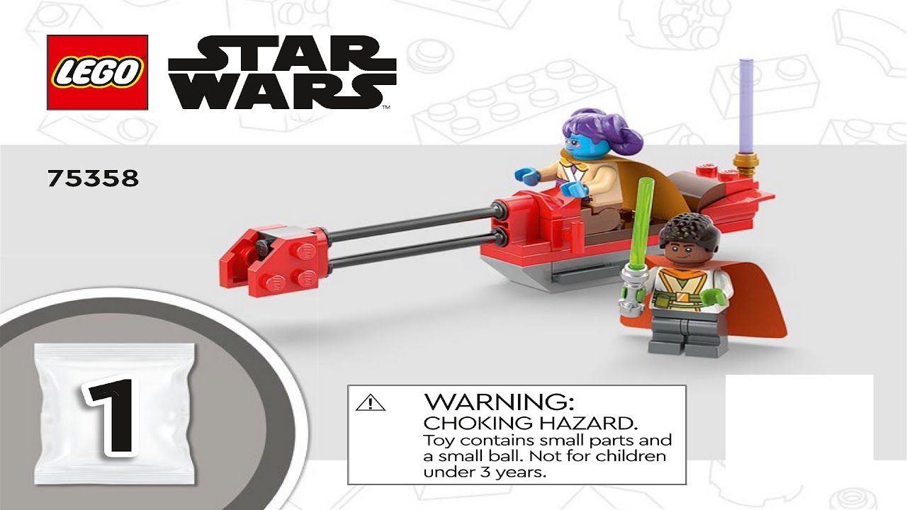 LEGO instructions - Star Wars - 75358 - Tenoo Jedi Temple (Book 1