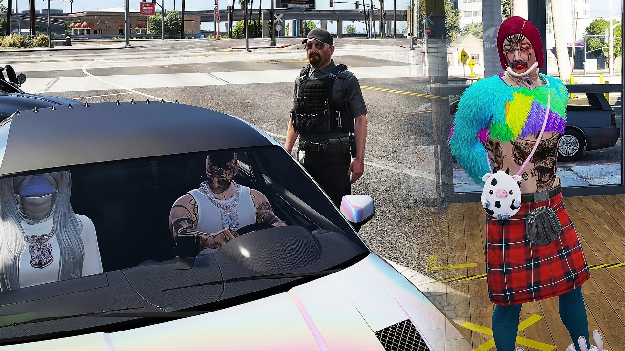 Siglow Gets Pulled Over by CGPD and Receives a Full Makeover | ProdigyRP 2.7