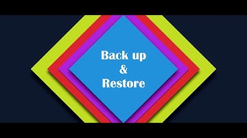 Como hacer Backup y Restore en PostgreSQL