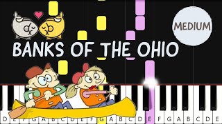 Banks of the Ohio Piano Tutorial (MEDIUM)