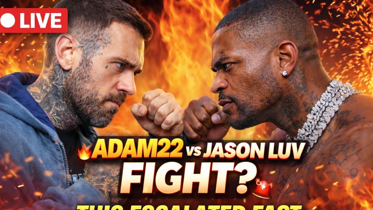 ADAM 22 gets Knocked out by Jason luv Live 