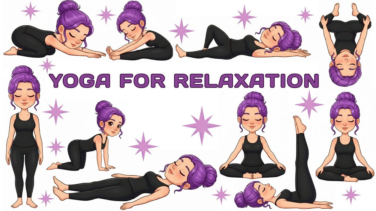 Yoga for Children | Relaxation & Stress Relief  #yoga #KidsYoga  #YogaForChildren