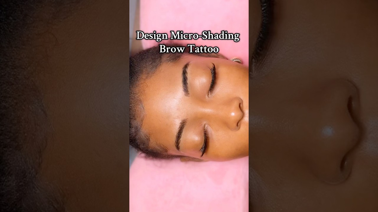 Custom micro shading brows  