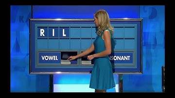 Amazing countdown moment as Rachel Riley spells her name at odds of 4.8  million to 1