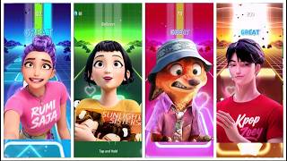 ZOOTOPIA 2 🆚 TILES HOP EDM RUSH 🆚 K POP DEMON HUNTERS 🔥 screenshot 1