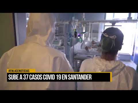 Ascienden a 37 los casos positivos de Covid-19 en el Departamento de Santander