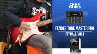 Fender Tonemaster Pro Patches Pf Wall Vol1 Cover Pack Pink Floyd