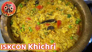 ISKON Khichidi Recipe | Iskon Prasadam | Mix Vegetable Khichdi | Temple Food | Sus Food Corner 4K