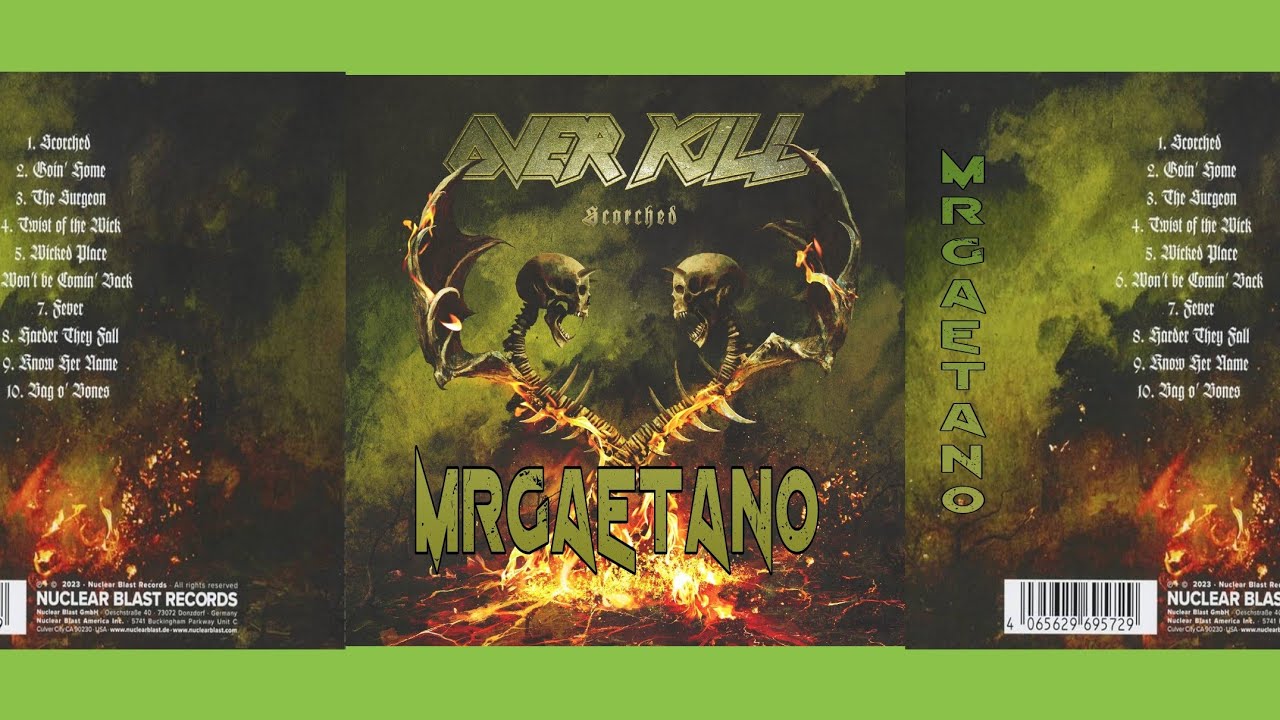 Overkill -  Scorched (Full Album 2023)